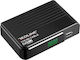 Redline T10 Ψηφιακός Δέκτης Mpeg-4 HD (720p) με Λειτουργία PVR (Εγγραφή σε USB) Σύνδεσεις SCART / USB