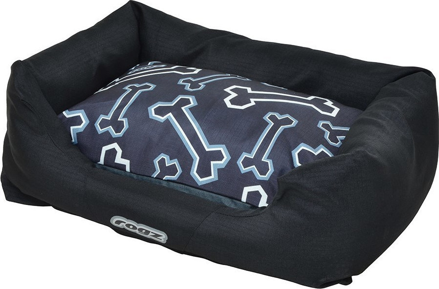 Rogz Dog Bed 56x35cm Black Bone Skroutz.gr