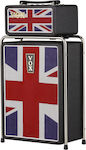 Vox Mini Superbeetle Union Jack Mini Verstärker für E-Gitarre 1 x 10" 50W Schwarz VXMSB25UJ