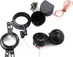 TRF L T25 Set Car Audio Round Tweeters 91dB