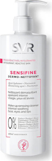SVR Laboratoire Dermatologique Sensifine Κρέμα Καθαρισμού Προσώπου & Ματιών 400ml