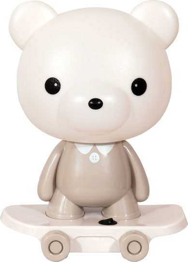 ARlight Kids Decorative Lamp Bear Skate Gray 22x22x36εκ. ARlight Kids Decorative Lamp Bear Skate Gray 22x22x36εκ.