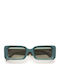 Kaleos Barbarella Women's Sunglasses with Green Plastic Frame and Green Lens BARBARELLA 3