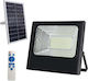 Aca Wasserdicht Solar LED Flutlicht 200W Kaltweiß 6000K mit Fernbedienung IP66