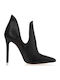 Women's Ankle Boots with High Heel Black