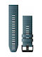 Garmin Λουράκι Σιλικόνης Lakeside Blue (Fenix 3 / 5X / 5X Plus / 6X / 6X Pro / 7X / 7X Pro / 8 (51mm))