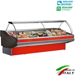 Tecnodom Βιτρίνα Κρεοπωλείου Salina Plus 350 Υ130xΠ370xΒ114cm Tecnodom Βιτρίνα Κρεοπωλείου Salina Plus 350 Υ130xΠ370xΒ114cm