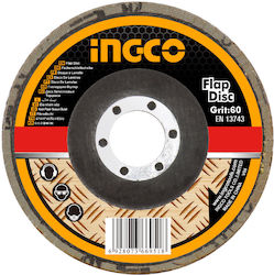 Ingco Fiber Grinding Disc Construction Materials P60 115mm Set 1pcs