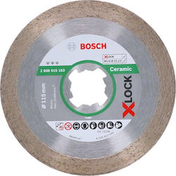 Bosch Διαμαντόδισκος Κοπής X-lock Best For Ceramic Disc de tăiere Materiale de construcție 110mm 1buc