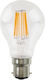 Diolamp LED-Lampe 8W 105mm für Fassung B22 und Form A60 Kühles Weiß 915lm