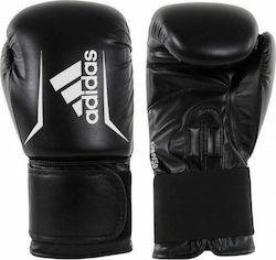 Adidas Speed 50 ADISBG50 Γάντια Πυγμαχίας από Συνθετικό Δέρμα για Αγώνα Μαύρα
