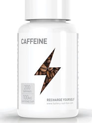 Battery Nutrition Кофеин 100мг 200 Капсули