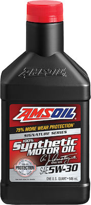 Amsoil Synthetic Singature Sintetic Ulei de motocicletă pentru motoare în patru timpi 5W-30 946ml