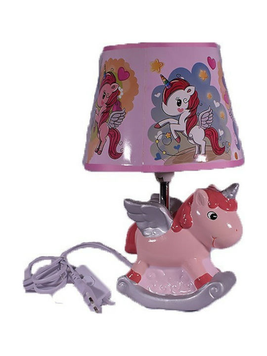 SP Souliotis Kids Portable Lamp Unicorn Pink