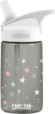 Camelbak Kids Plastic Water Bottle with Straw Eddy Kids Gray 400ml