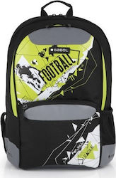 Gabol Derby School School Bag Backpack Junior High-High School in Black color