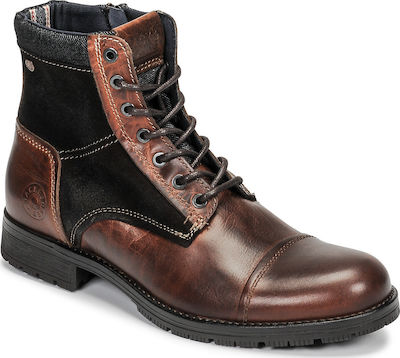 jack and jones cognac boots