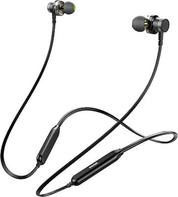 Ipipoo GP-2 In-ear Bluetooth Handsfree Ακουστικά Μαύρα