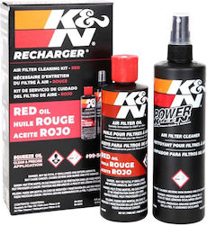 K&N Filter Care Service Kit Squeeze Red Σετ Καθαριστικό & Λιπαντικό Φίλτρου Αέρα K&N Filter Care Service Kit Squeeze Red Σετ Καθαριστικό & Λιπαντικό Φίλτρου Αέρα
