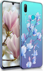 KWmobile Magnolias Umschlag Rückseite Silikon M...
