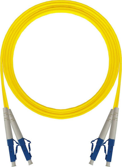 Central Network Cable Optical Fiber LC-LC 2m Yellow