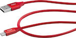 ACC+ 1m Regular USB 2.0 to micro USB Cable Red