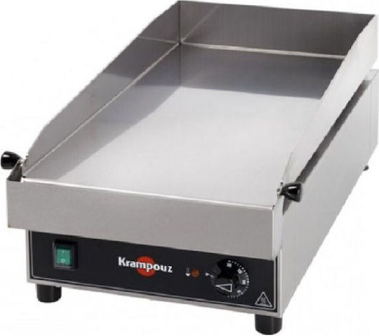 Krampouz Ηλεκτρικό Πλατώ Ψησίματος 40x69x26.6cm 3.6kW με Λεία Πλάκα GECIK2