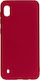 Senso Back Cover Σιλικόνης Μπορντό (Galaxy A10)