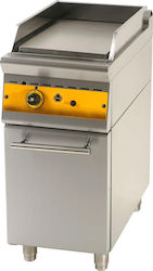 Sergas P4S7 with cabinet Commercial Flat Top LPG Griddle with Flat Plate 6kW 40x75x85cm