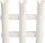 Triple Plastic Rod Holder