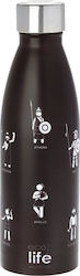 Ecolife Bottle Recyclable Bottle Thermos Stainl...