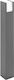 Philips Arbour Outdoor Floor Lamp Small Post 6W IP44 for E27 Socket Gray