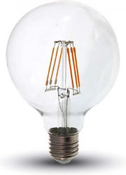 Inlight E27 G95 8W Θερμό Λευκό Filament Dimmable