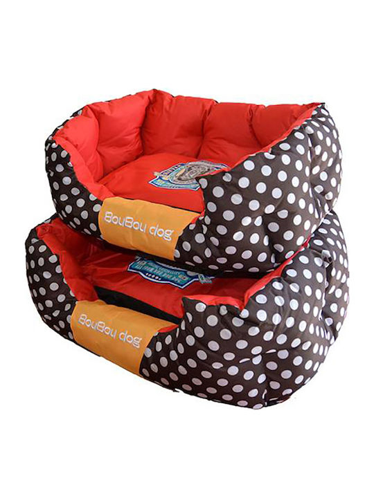 Pet Camelot BouBou Dog Dotted Καναπές Κρεβάτι Σκύλου 45x35εκ.