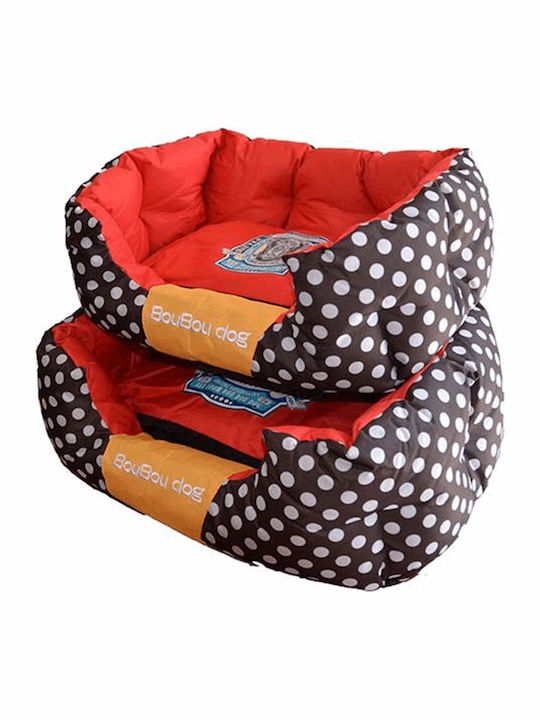 Pet Camelot BouBou Dog Dotted Диван Легло за куче 65x55см.