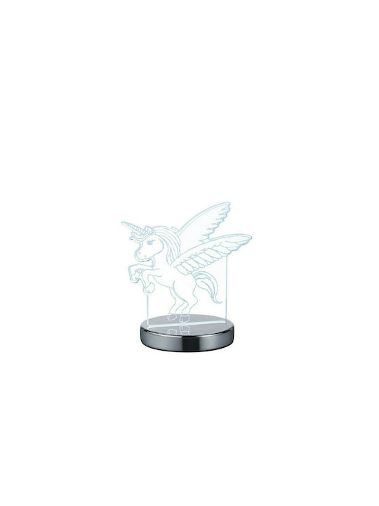 Trio Lighting Led Παιδικό Διακοσμητικό Φωτιστικό Karo Μονόκερος με Εναλλαγές Χρωματισμών Διάφανο 12x17cm Trio Lighting Led Παιδικό Διακοσμητικό Φωτιστικό Karo Μονόκερος με Εναλλαγές Χρωματισμών Διάφανο 12x17cm