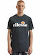 Ellesse Prado Ανδρικό T-shirt Dark Grey με Λογότυπο