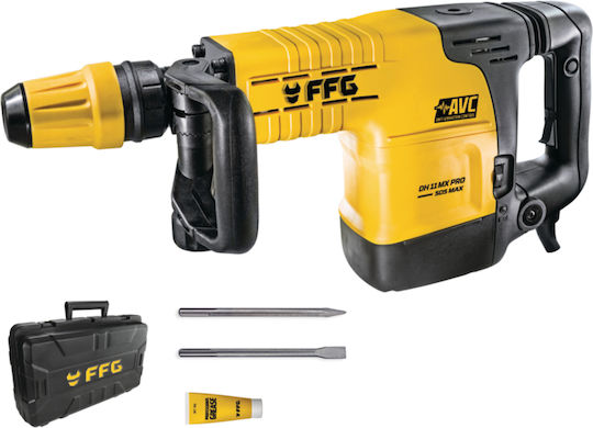 FFG DH 11MX Pro Κρουστικό Σκαπτικό Πιστολέτο Ρεύματος 1500W με Υποδοχή SDS Max 43229