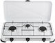 Bormann Elite BLG5400 Liquid Gas Countertop Triple Burner White