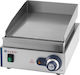 Hendi Blue Line Commercial Flat Top Electric Griddle with Flat Plate 2kW 30x42x22.5cm