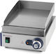 Hendi Electric Commercial Flat Top Griddle 30x42x22.5cm 2kW with Flat Chrome Plate