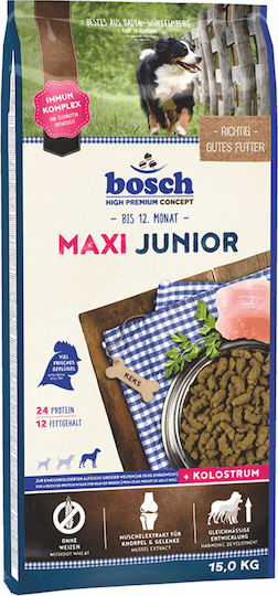 Bosch Petfood Concepts Maxi Junior 15kg Dry Food Grain-Free for Large Breed Puppies with Poultry