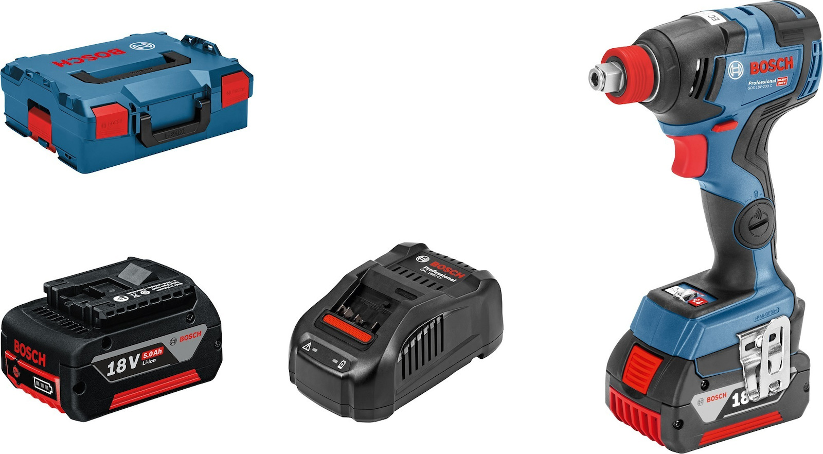 Bosch GDX 18V-200 C 18V 2x4Ah ProCore & L-Boxx - Skroutz.gr