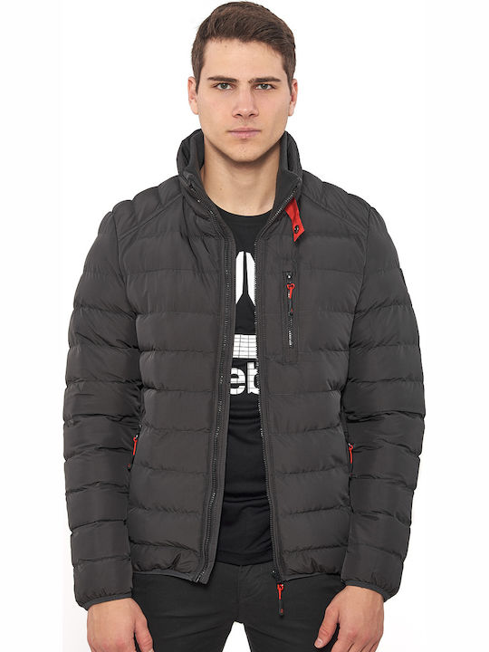 G736 Winter Jacke Puffer Gray