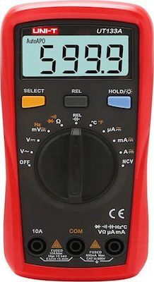 Uni-T UT-133A Digital Multimeter with Measurement AC / DC / Resistor / Capacity / Temperature