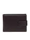 Leather Men's Wallet Classic with RFID Coffee