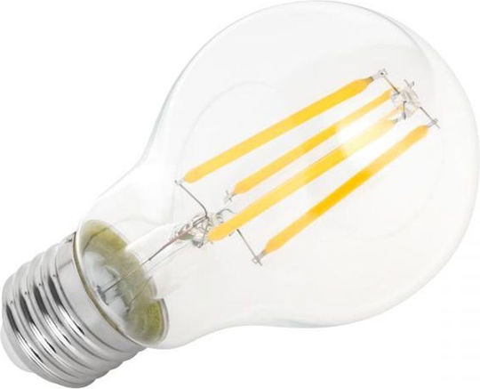 Vipow Λάμπα LED 6W για Ντουί E27 και Σχήμα A60 Θερμό Λευκό 800lm
