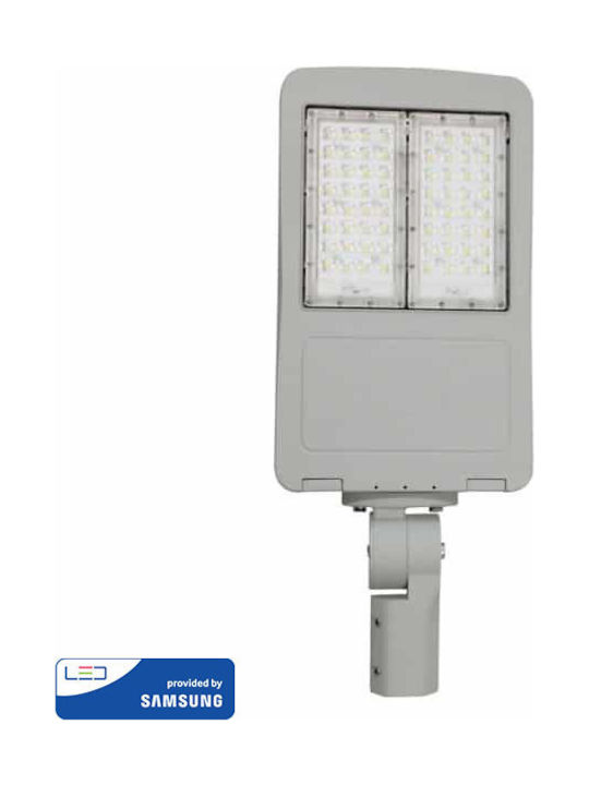 V-TAC VT-122ST Lamp Post LED Outdoor with Natural White Light Gray