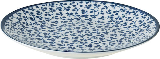 Laura Ashley Blueprints Πιάτο Γλυκού από Πορσελάνη Floris με Διάμετρο 12cm 6τμχ