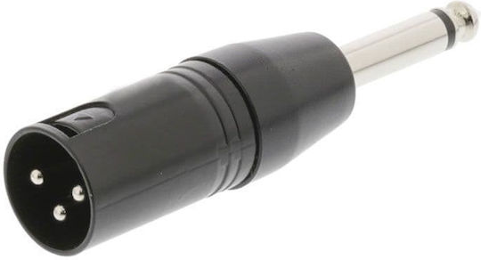 Nedis Converter XLR male to 6.3mm male 1pcs COTP15942BK